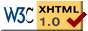 Valid XHTML 1.0!